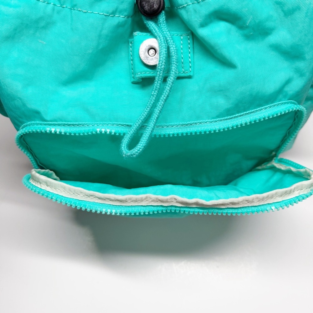 Kipling Ravier City Backpack Aztec Strap Breezy Turquoise - Picture 4 of 12